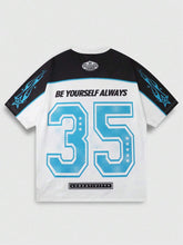 🔥 Power Play Anime Oversized Jersey Tee